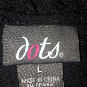 Black One shoulder shirt